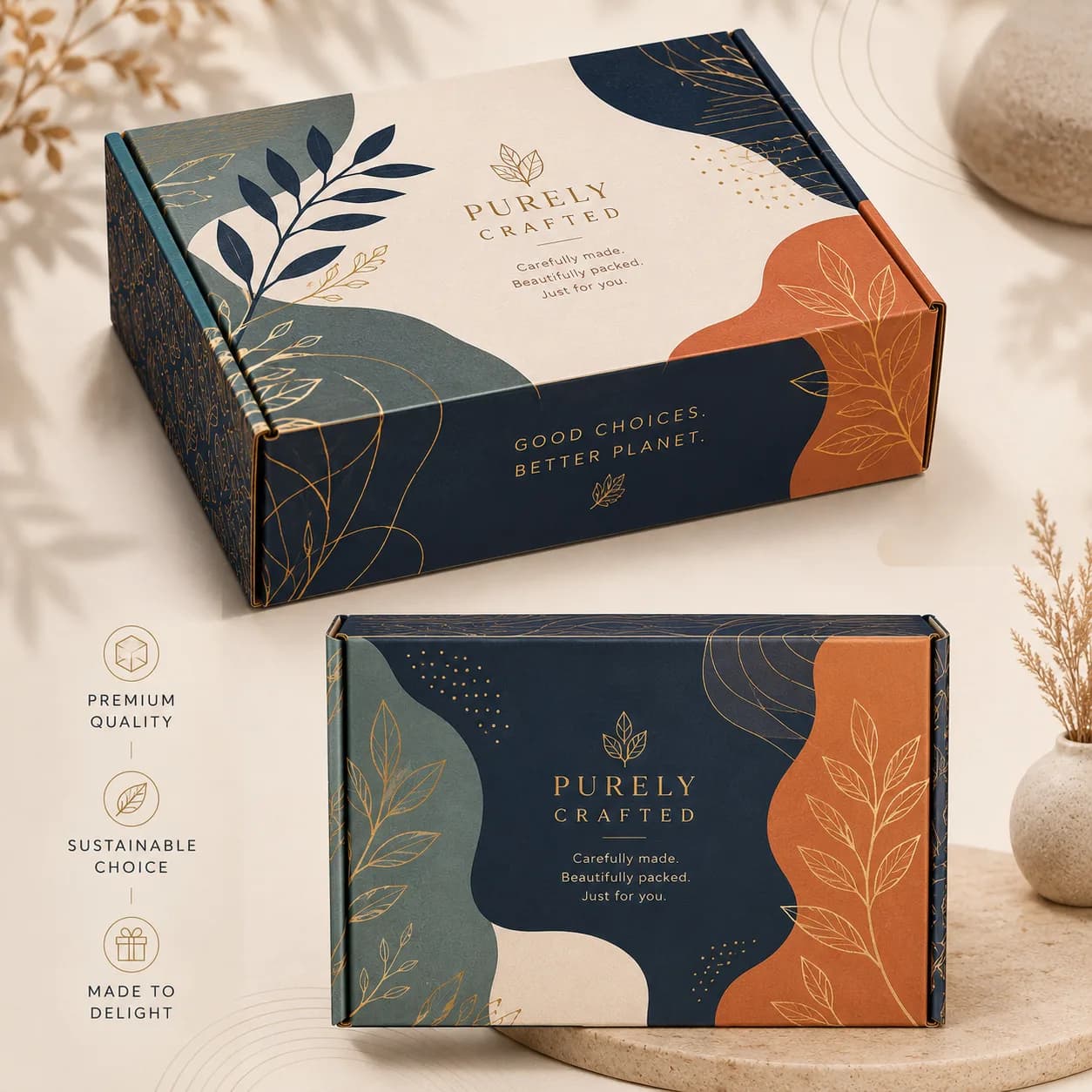 Double Sided Full Printed Mailer Box