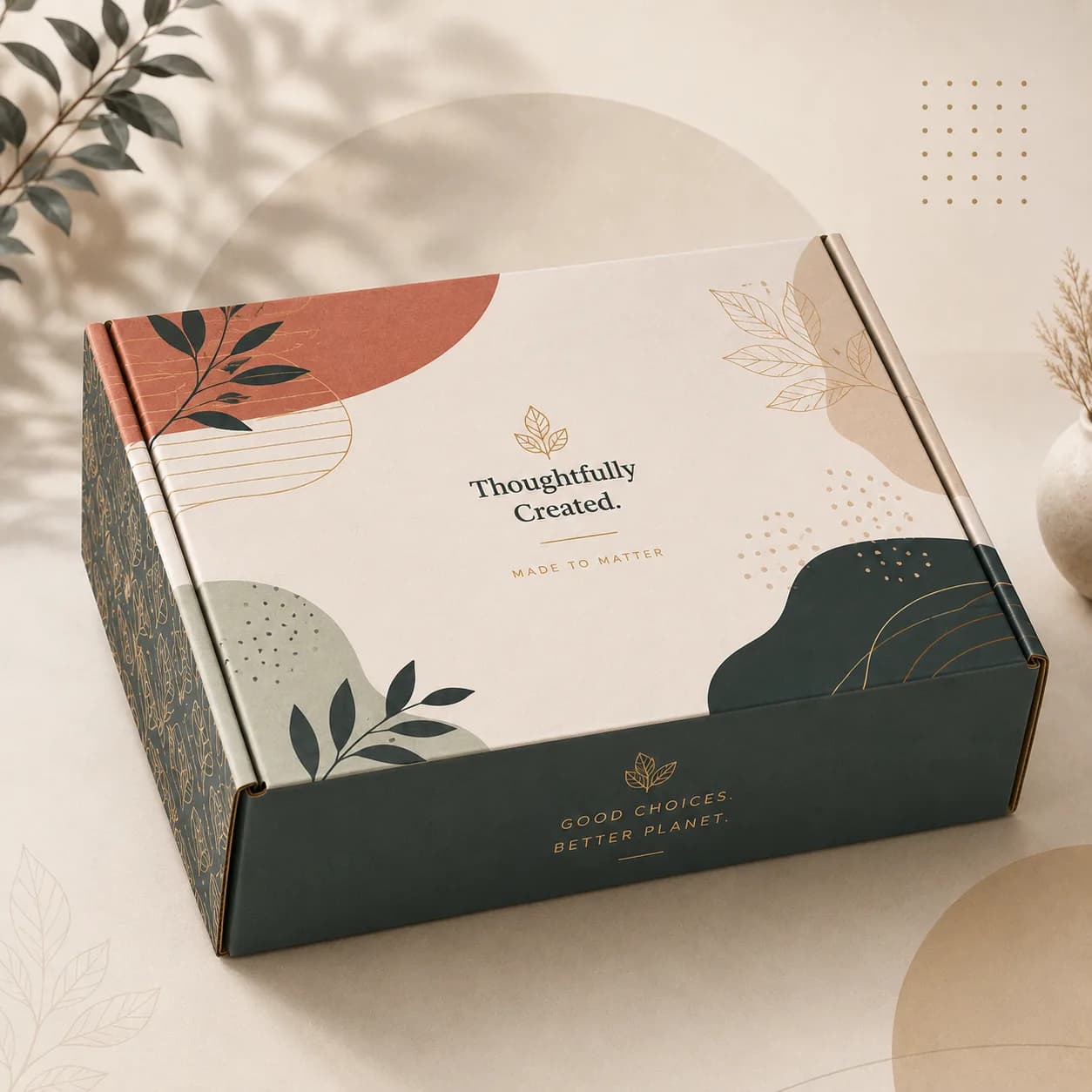 Multi Color Printed Mailer Box