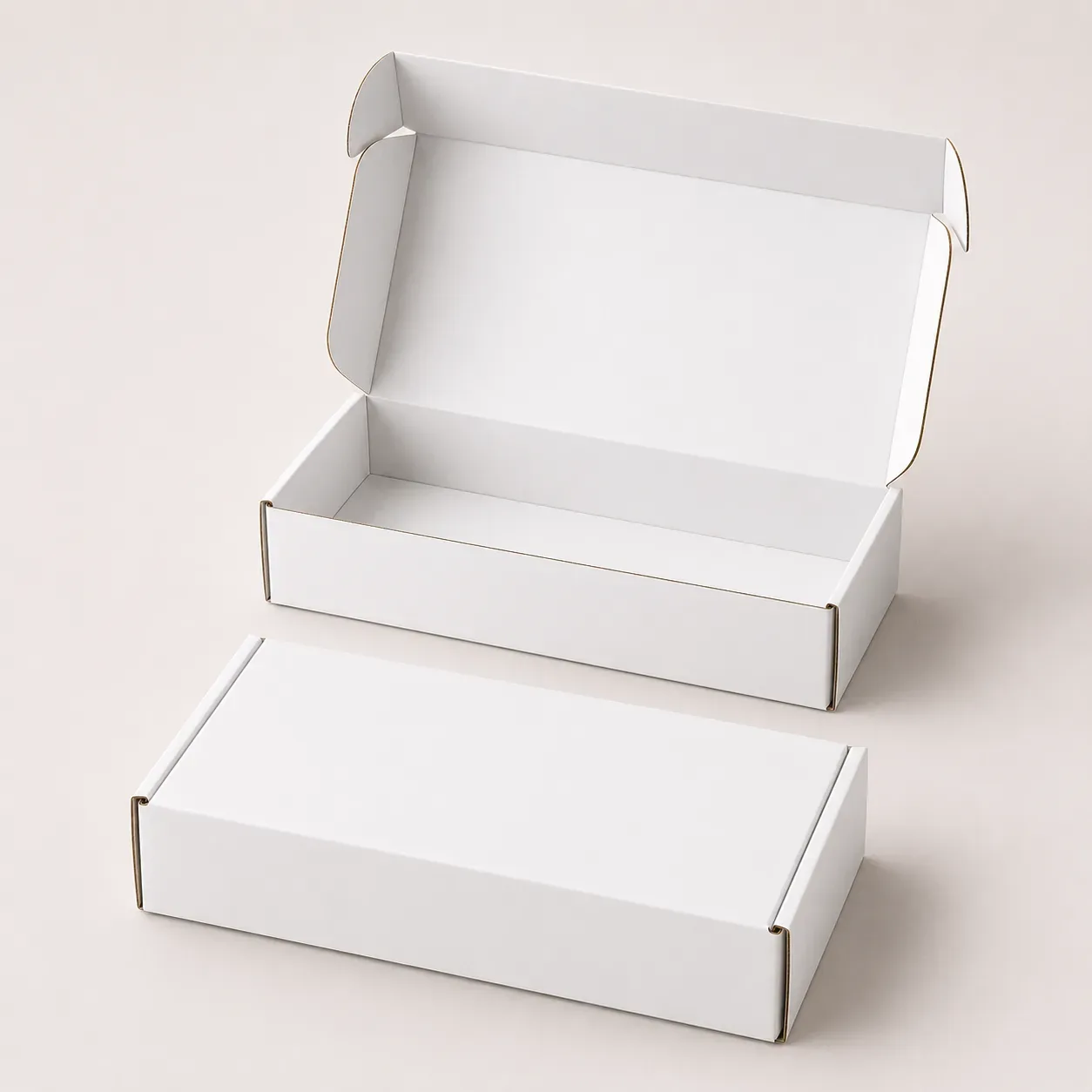 Plain White Mailer Box