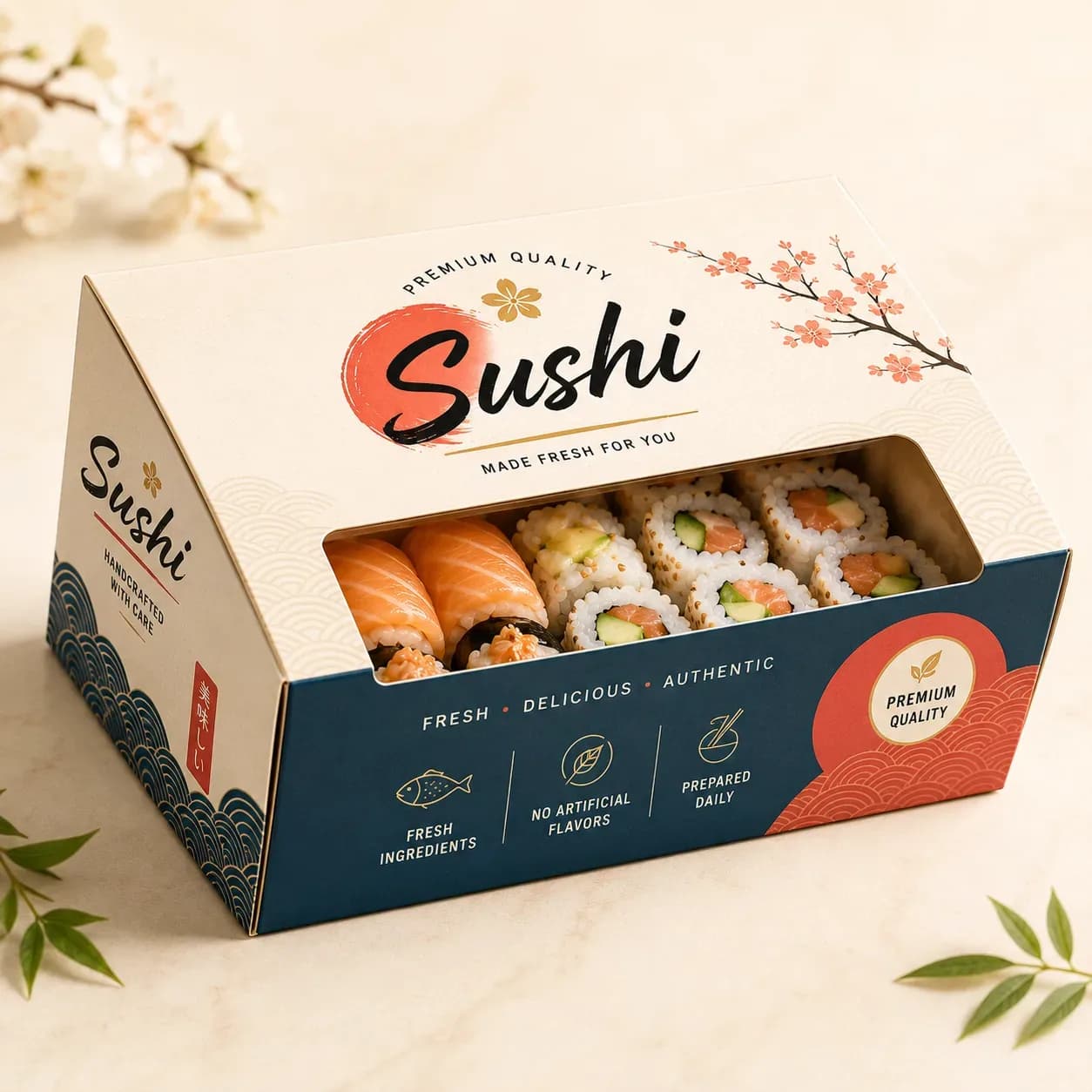 Sushi Packaging Box